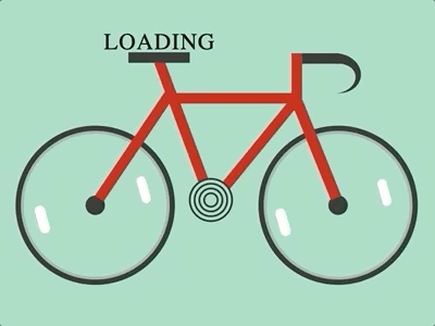 Cycle Loader animation cycle loader svg