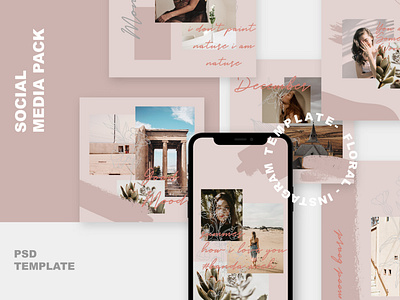 FLORAL - Social Media Instagram Template