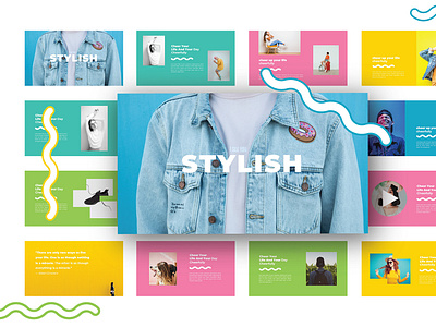 Stylish - Colorfull & Pastel PowerPoint