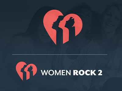 Women Rock 2 | Logo Design branding combination design emblem icon illustration logo mark minimal typography