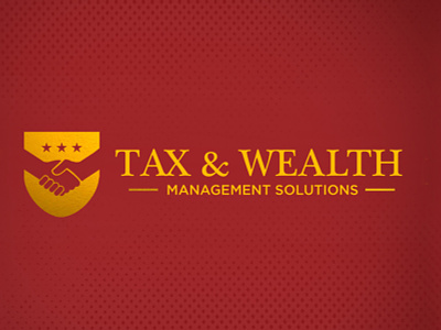 Tax Management | Combination Mark Logo Design branding combination design emblem icon illustration logo mark minimal typography