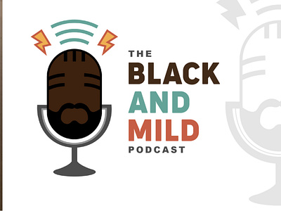 The Black and Mild Podcast | Combination Mark Logo