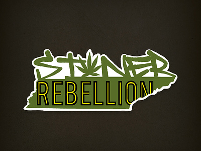 Stoner Rebellion | Combination Mark Logo branding combination design logo mark