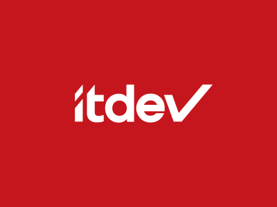 Itdev developers information technology it logo