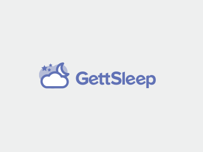 GettSleep cloud icon moon sleep stars