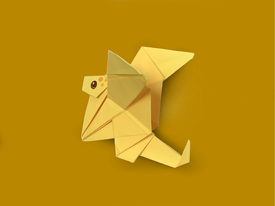 Origami: paper crafts art design folds origami paperarts procreate