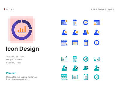 Icon Design work art branding dashboard design graphic design icon icondesign illustration procreate ui vector