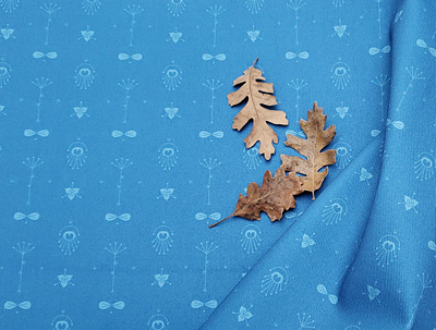 one235eight (blueonblue denim) fabric pattern textile
