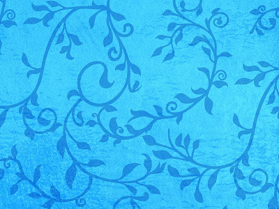 Free Wallpaper Download: Leafy Vines Blue download illustration pattern seamless wallpaper