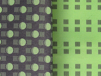 Pattern coordinate for Flashbulbs! chartreuse fabric geometric pattern pattern pattern design surface design