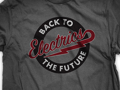 Logo: Back to the Future Electrics identity logo