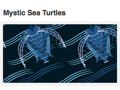 ColourLovers Template: Mystic Sea Turtles color colourlovers pattern design pattern template