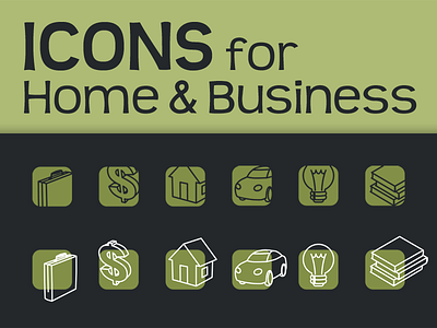 Icons for Home & Business