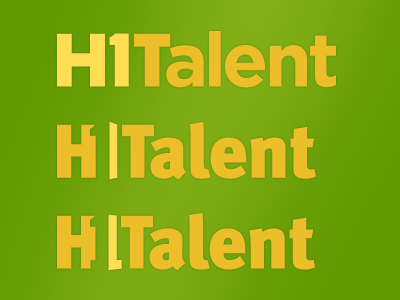 Logo: H1Talent Revision Ideas