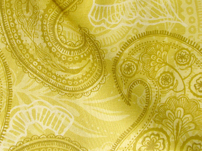 Fabric Pattern: Sunny November fabric fashion gold orange pattern yellow