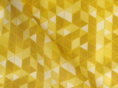 Fabric Pattern: Solar Flare fabric fashion gold orange pattern yellow