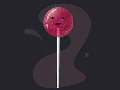 Sweet lollipop artwork digitalart digitaldrawing digitalillustration graphicdesign illustration ipaddrawing procreate procreate5