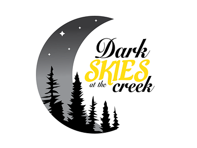 DARKSKIES/logo art graphic design illustrator logo