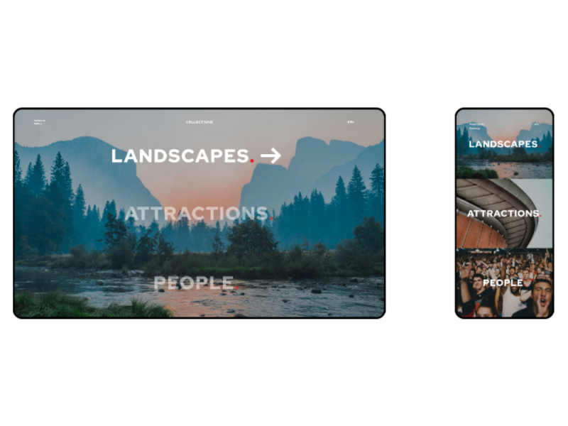 Interactive Gallery figma gallery interactive gallery web design web