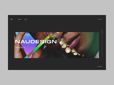 Portfolio adobe xd animation dark interaction design minimal portfolio ui ux web web design webdesign website