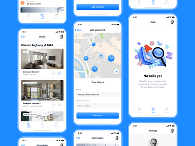 🎯 Intercom 3d app app concept app design app ui application camera clean colorful components concept design illustrator intercom interface ios minimal safe startup ui