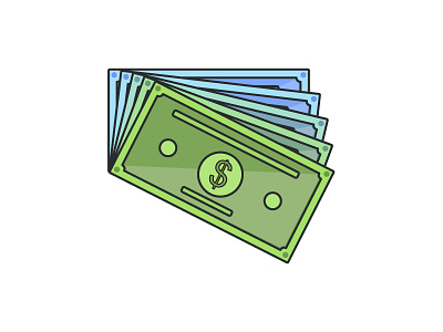 Money icon #2 icon illustrator money remake