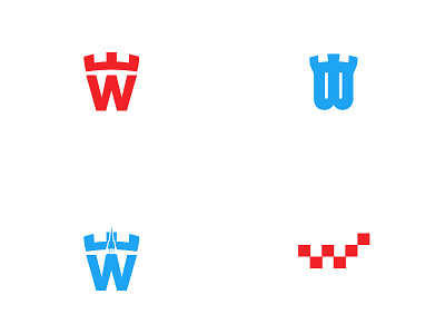 Daily screenshot #2 logo logo design minimal queen tower w