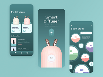 Smart Diffuser // Mobile App