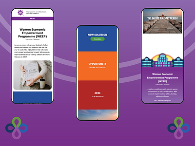 WEEP Homepage - Responsive Design