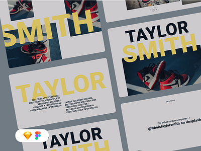 Taylor Smith Layouts - Landing Page