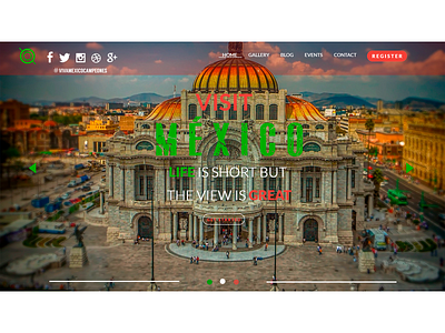UX/UI Design Website Visit Mexico Option 2 aplicación appdesigner diseñadorgrafico diseñados independiente diseño diseño web ilustración marca mexico mexicolindoyquerido móvil prototipo publicidad digital sitio web turisteaenmexico ui ux visitmexico web