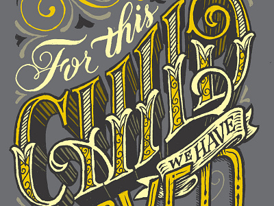 New Born Son Project Finished child drawing lettering sketch type verse