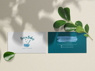 Business Card Design - Local Bakery