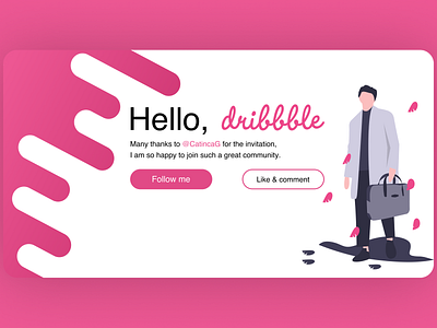 Hello, Dribbble !