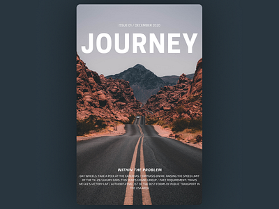 Journey travel magazine