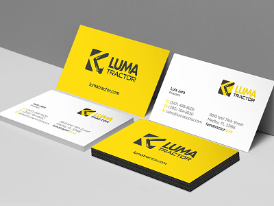 Luma Tractor Business Cards