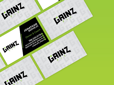 Gainz Fit Business Card