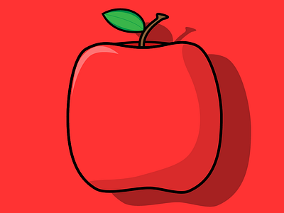 Apple apple design fruit illustration