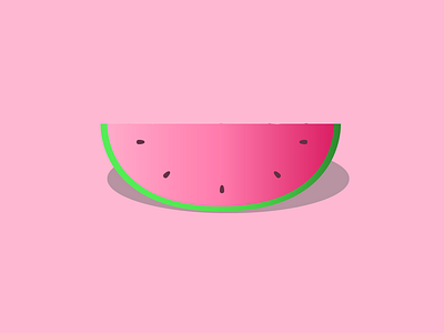 Watermelon design food pink watermelon