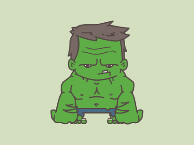 Download Hulk SMASH by Meg - Dribbble