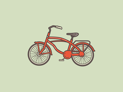 Bike days bicycle bike icon illustration
