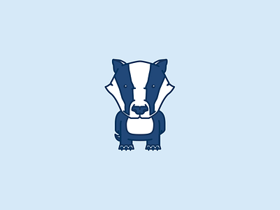Rejected mascot: Badger badger icon illustration mascot