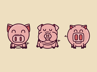 Coupla' pigs