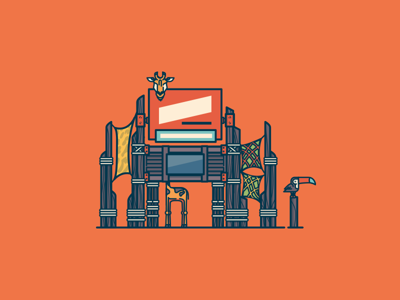 The Columbus Zoo | DSTP by Meg on Dribbble
