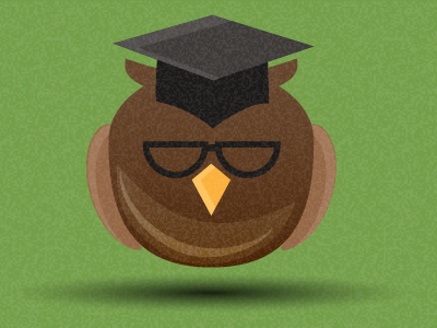 Owl Instructor illustration noise owl vector