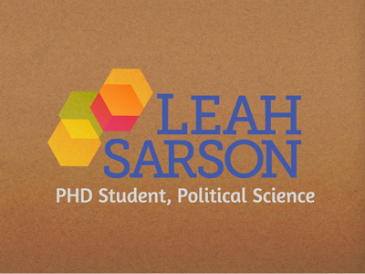 Leah Sarson, PHD Political Science Logo