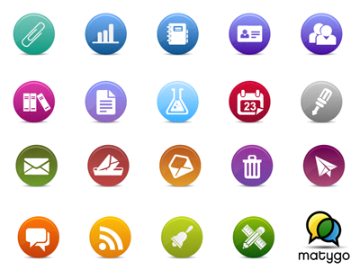 Matygo Icon Set by Meg on Dribbble