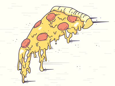 How to Work With an Illustrator | Pt. 1 illustration medium pizza