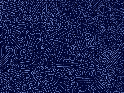Squigs illustration pattern