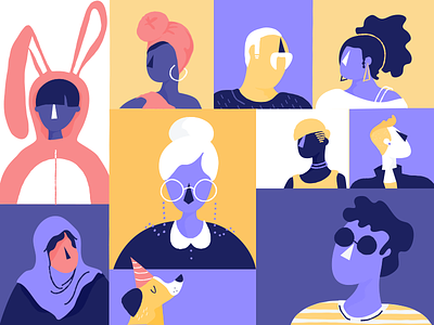 You Can’t Just Draw Purple People and Call it Diversity bunny cheese for dinner diversity illustration inclusion medium